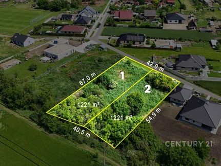 Prodej stavebního pozemku 1221 m²