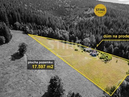 Prodej domu 150 m², pozemek 17597 m²