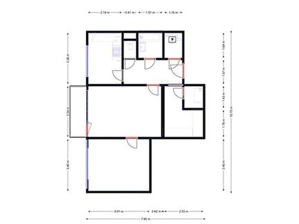 Prodaný  byt 2+1 60 m²