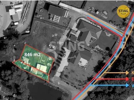 Prodej stavebního pozemku 846 m²