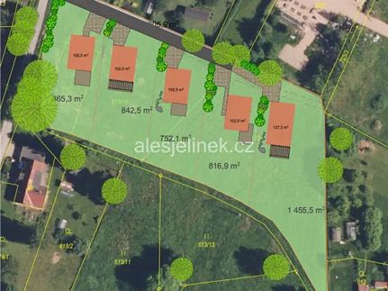 Prodej stavebního pozemku 5038 m²