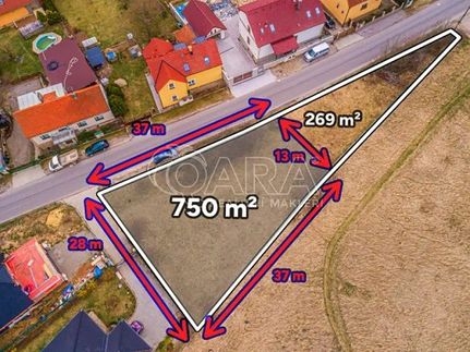 Prodej stavebního pozemku 1145 m²
