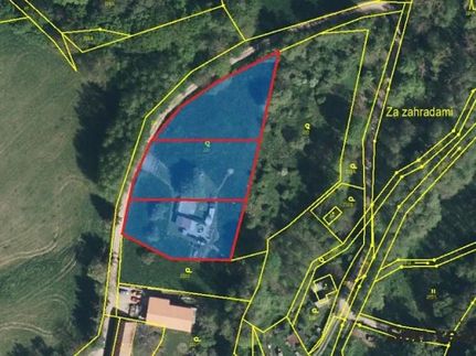 Prodej stavebního pozemku 1193 m²
