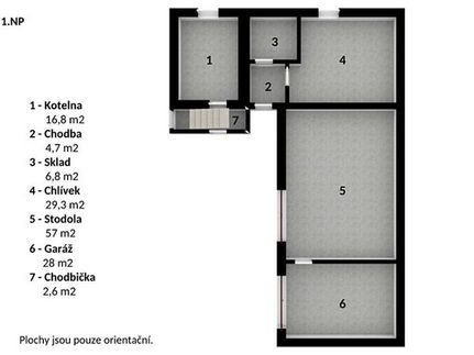 Prodaný  dům 126 m², pozemek 551 m²