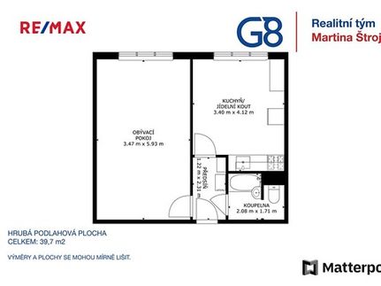 Prodaný  byt 1+1 40 m²