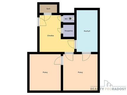Prodaný  byt 2+1 64 m²
