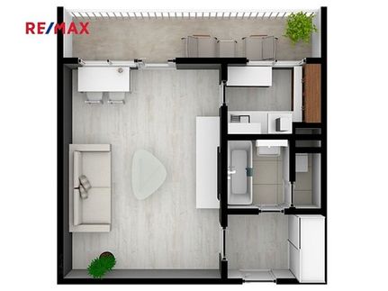 Prodaný  byt 1+kk 28 m²