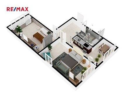 Prodaný  byt 2+1 66 m²