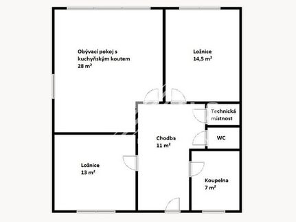 Prodaný  dům 78 m², pozemek 391 m²