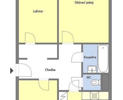 Prodaný  byt 3+1 73 m²