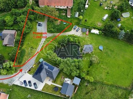 Prodej stavebního pozemku 1260 m²