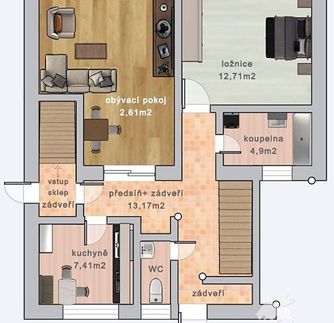 Prodaný  dům 125 m², pozemek 878 m²