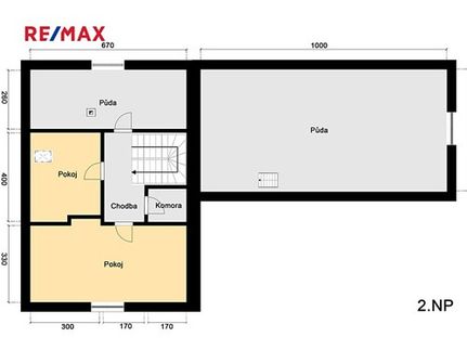 Prodaná  chalupa 110 m², pozemek 1163 m²