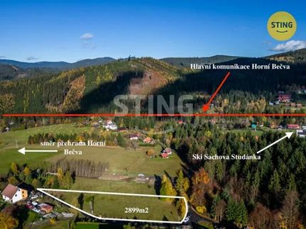 Prodej stavebního pozemku 2899 m²