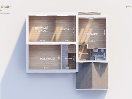 Prodaný  dům 193 m², pozemek 3639 m²