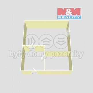 Prodaný  byt 1+kk 19 m²