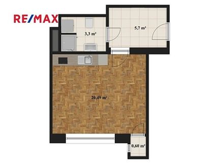 Prodaný  byt 1+kk 30 m²
